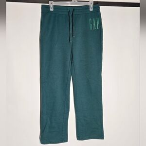 GAP Teal Sweatpants with Logo